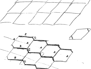 hexagonally-symmetric